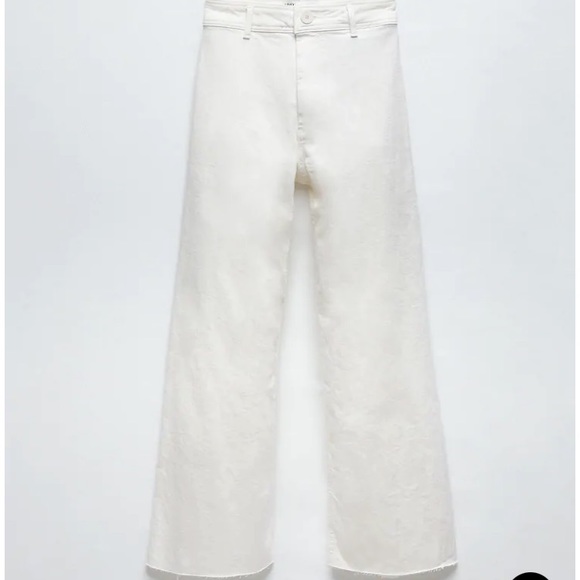SOLD Zara marine straight jeans - Picture 1 of 12